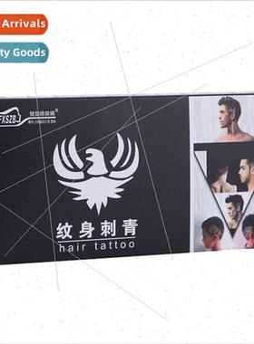 Hair tattoo tattoo stickers hair bleaching dyeing plate pick