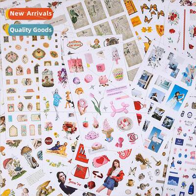 Nostalgia scavenger handbook sticker pack vintage american k