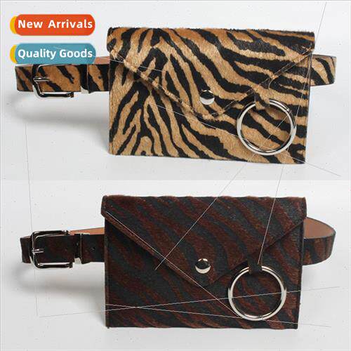 hanging circle circle ladies belt leopard waist pack thin be