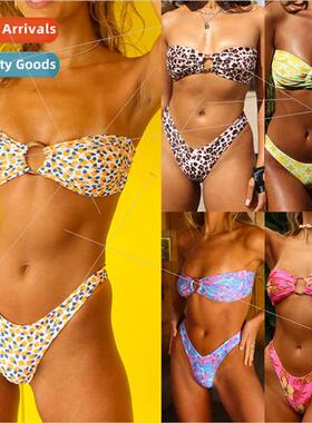 New Europe Swimsu Women Sexy i Ladies Adult Plunge Swimsu Bi