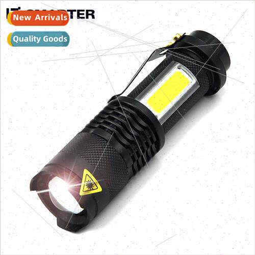 NINGHAIGONG LED mini small aluminum alloy strong light flash