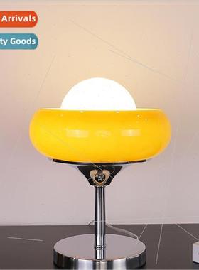 Antique vintage egg tart table lamp bauhaus study bedroom be
