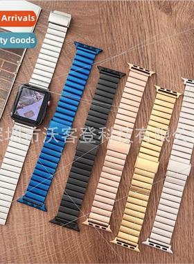 适用apple watch a bamboo metal watch bapple watch8/SE/7/6/5/