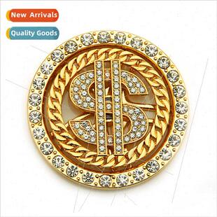 Diamond couple can rotate to make money cell phone case doll