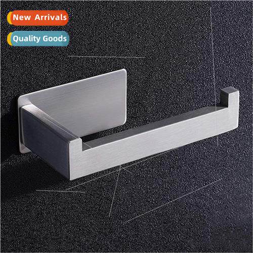 Bathroom paper towel holder self-stick no-punch bathroom rol
