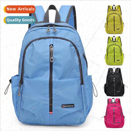 Travel backpack men women outdoor sports shoulder bag foldin