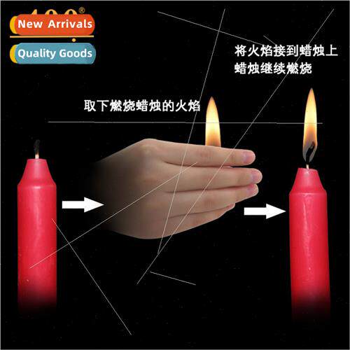 Wax head to take fire to move Spooky Mystery Stage Magic Lam
