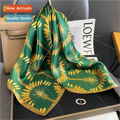 2023 Korean  spring fall new mulberry silk decorative necker