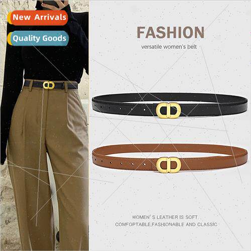 Women belt simple versatile decorative jeans belt female bro
