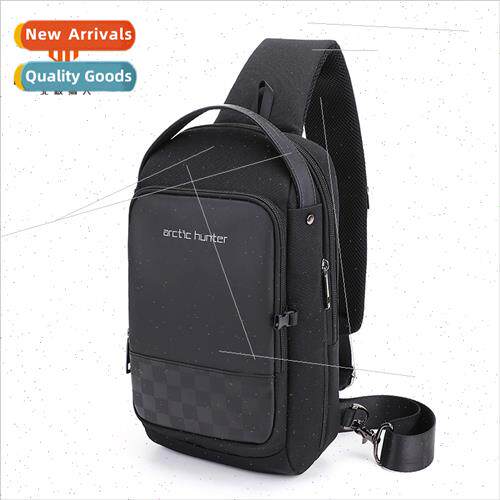 New chest bag men shoulder bag business crossbody bag men ca
