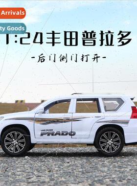 1:24 Bado Prado Hop Metal Car Model mulation Collection Land