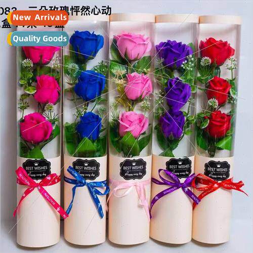 Teacher Day simulation soap rose flowers Valentine Day Teach