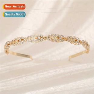bands jewelry exquise Korean alloy hair rhinestone fashion