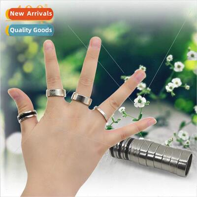 Magnetic ring Ring magic accessories Close-up stage props No