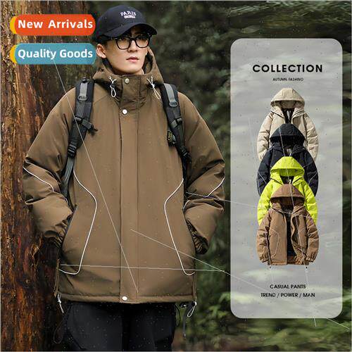 Charge coat down jacket men winter padded thickened whe duck