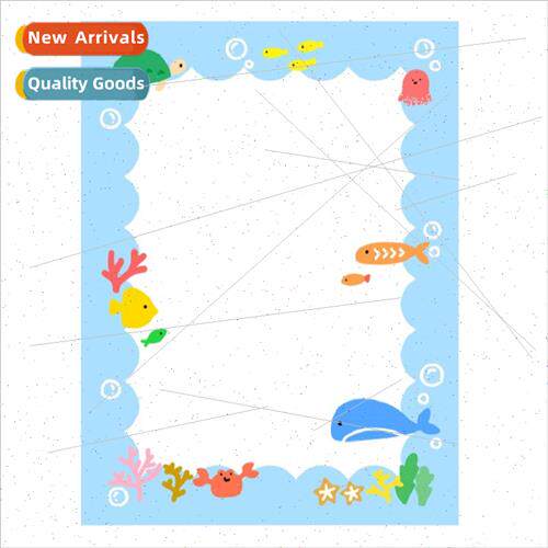 Korea under sea world BM-103 note whout glue can wre decorat