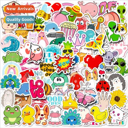 100 small size 4cm small fresh VSCO stickers graffiti sticke