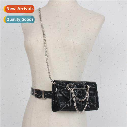 Shoulder Chain Black Bag Crossbody Female Hundred ins Small