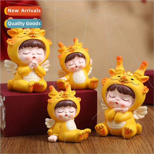 2024 new year dragon baby cute ornaments dragon year blind b