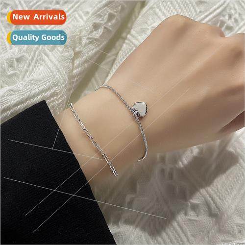 Double snake bone chain ins cold wind hjewelry girls tide lo
