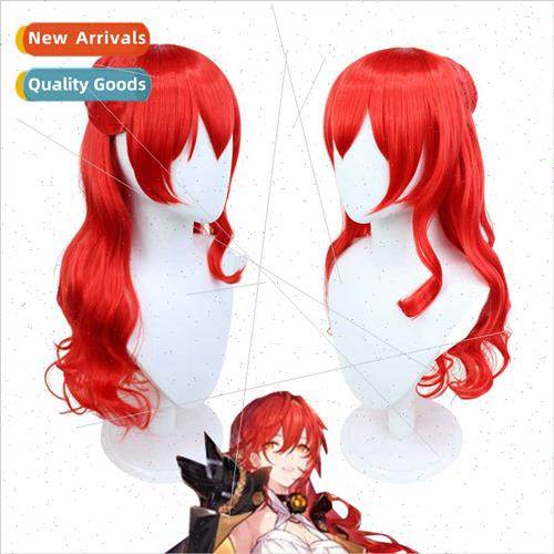Avalanche Star Dome Railroad Himeko cos wig hair accessories