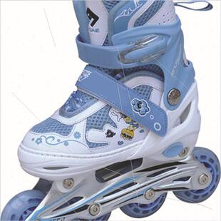 Adjustable kids inline roller skates, skates, all soft surfa