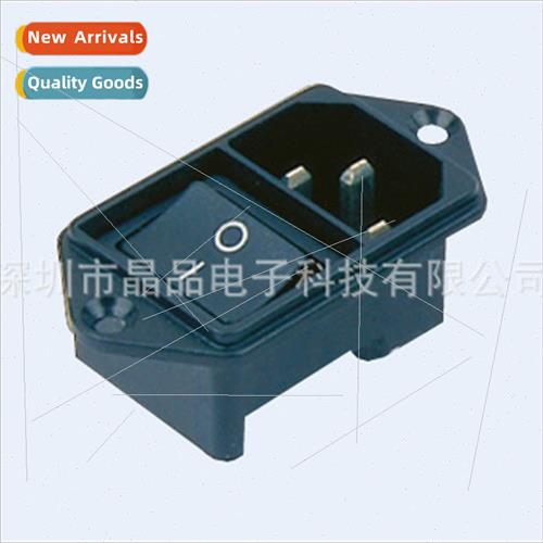 AC power socket AC214B 2-in-1 socket with switch Socket适用p