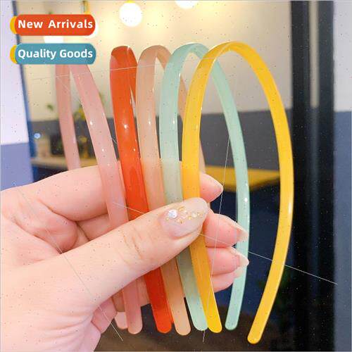 Yi Fei hair accessories Korean advanced sense jelly color fo
