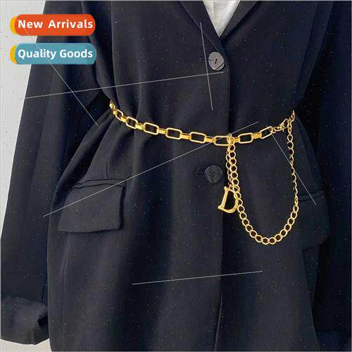 Women mple Hundred Dress Copper Ethnic Iron Chain Fashion Sk