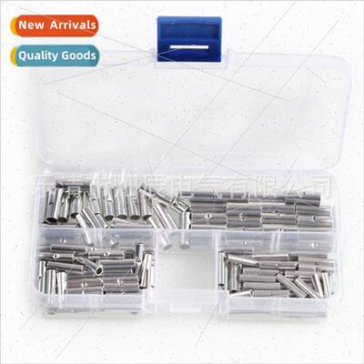 150pcs Boxed Bare Center Tube Terminal Assortment Tube Type