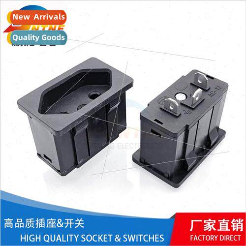 Brazilian  socket three round holes snap-in welding cabinet