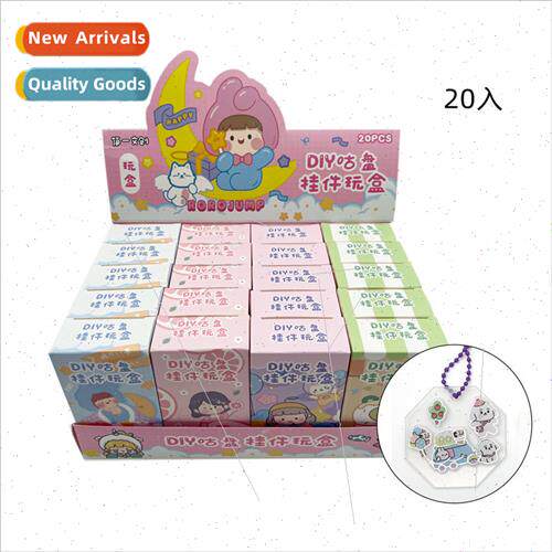 Goo disk pendant blind box diy handmade students cartoon pen
