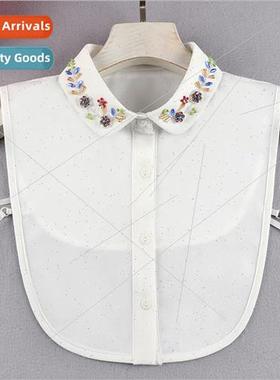fashion versatile false collar children shirt collar handmad