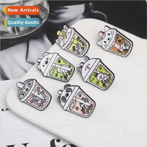 Cute brooch summer anti-glare panda rabb animal clothing acc