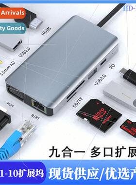 type-c docking station vga/hundred megab network port usb3.0