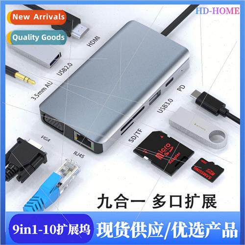 type-c docking station vga/hundred megab network port usb3.0