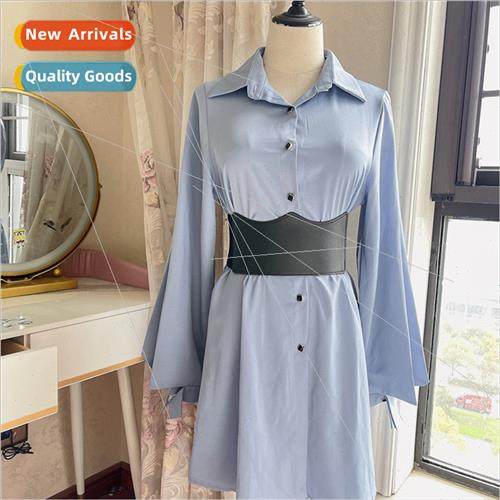 Ms. waist corset thin elastic wide belt female dress simple