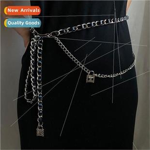 Fashion Decoration Premium Metal Women Chain Sense Bel Waist