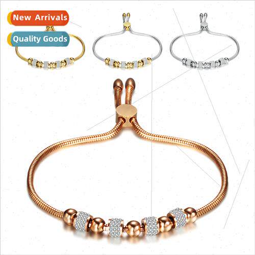 Europe ins new 6MM full diamonds round beads adjustable tani