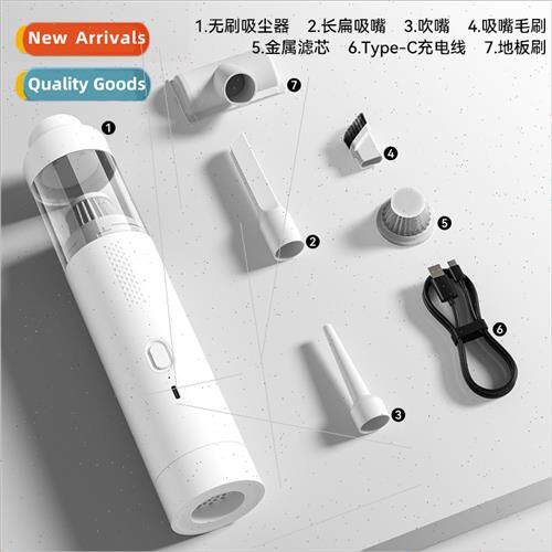Car vacuum cleaner car wireless charging suction blowing dua