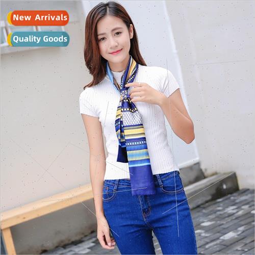 ins small silk scarf yao chen su ming yu neckerchief hundred