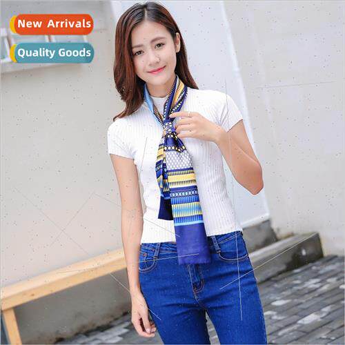 ins small silk scarf yao chen su ming yu neckerchief hundred