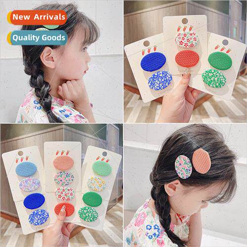 Children broken hair summer hair clips cute side clip bangs
