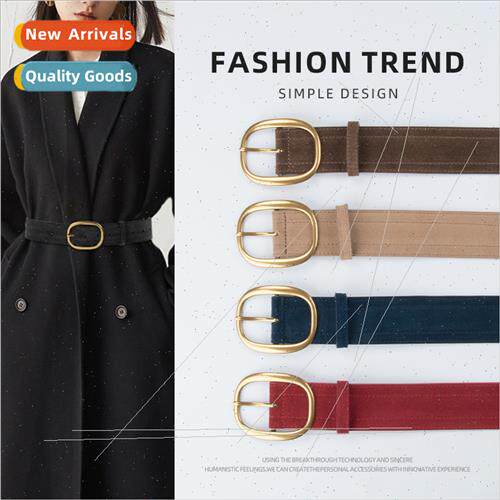 Women Belt Leather Wide Hundred Coat Sweater Down Coat Decor