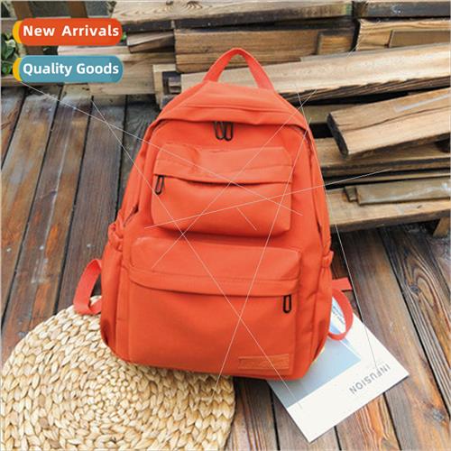 Large-capacy schoolbag female in ancient sense teenage tide