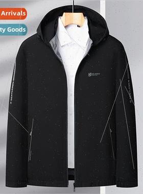 2023 new cadres casual cap paragraph jacket dad jacket middl