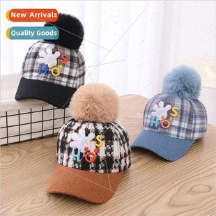 cap winter baby male thick tongue duck children fall 2022