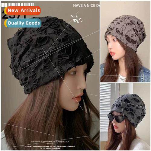 Creative personality three-color stacked cap thin 适用eign-
