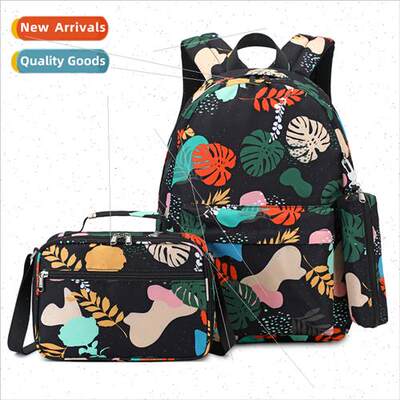 Wind  Printed Shoulder Bag Student Schoolbag Student Schoolb