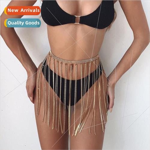 Europe new accessories sexy nightclub flash rhinestone body